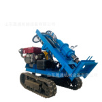 定制打桩引孔机山地爆破钻机大棚螺旋拧地钉钻机厂家光伏打桩机