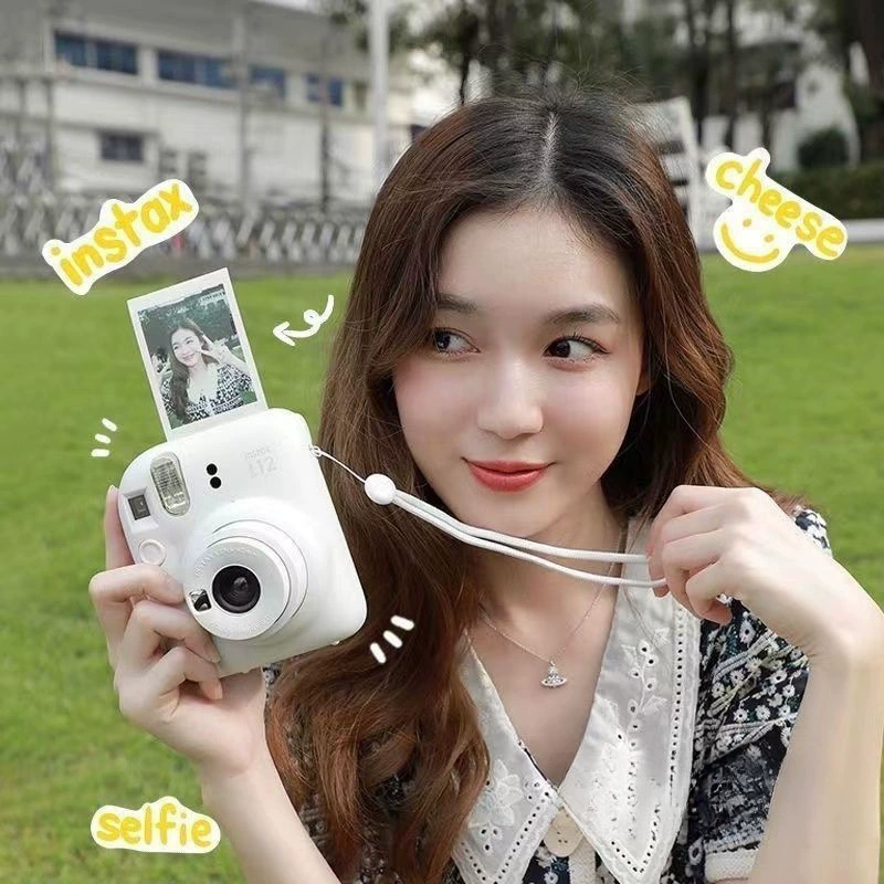 Instant camera Polaroid retro travel, selfie/filter/flash, multiple memory options
