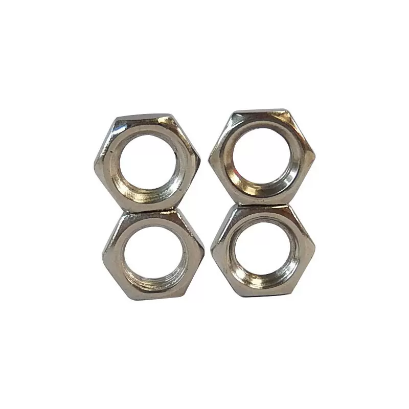 气门嘴专用螺母铁螺母 不锈钢螺纹8V1对边直径12mm 汽车配件