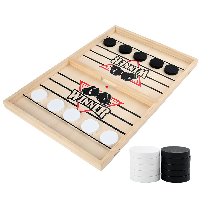 Douyin mismo estilo de juego de madera ajedrez para todas las edades, divertido juego de mesa, catapulta, rompecabezas para niños, juguetes interactivos para padres e hijos