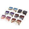Trend sunglasses, metal glasses, 2022 collection, European style, gradient
