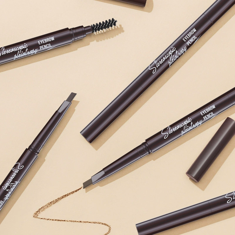 (Cross-border trading), three dimensional multifunctional double-sided triangular eyebrow pencil, for beginners, no smudge