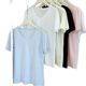 Summer snowflake cotton sunscreen light casual breathable short sleeve t-shirt thin lazy base shirt T-shirt women slim wholesale