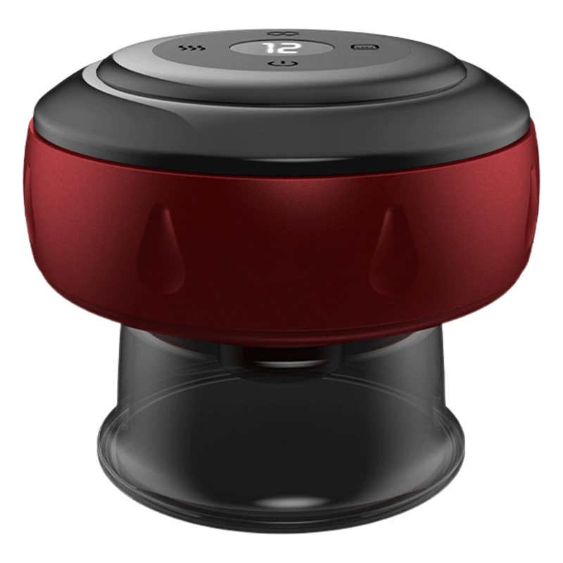 Интеллектуальное дыхательное электрическое устройство для банок, большой всасывающий акупунктурный соскабливающий инструмент, зарядка горячего компресса, кнопочный вакуумный всасывающий аппарат