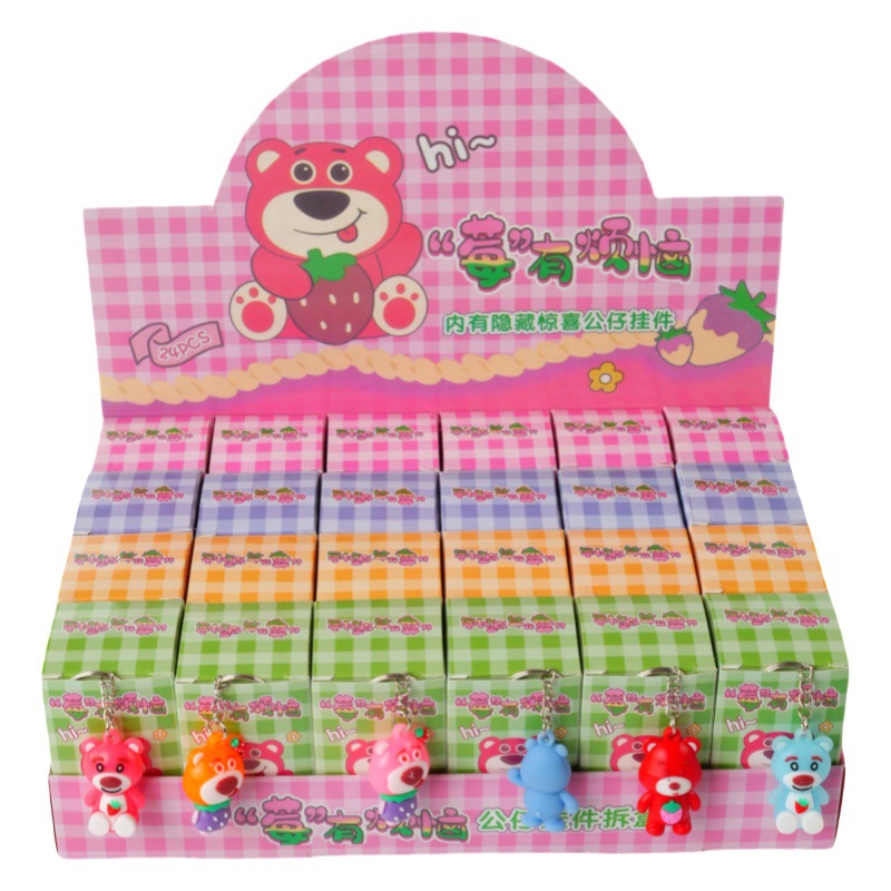 24 en la montaña y el mar de los colgantes caja ciega extraña muñeca juguete en línea popularidad explosión caja ciega desmontaje juguete agujero le