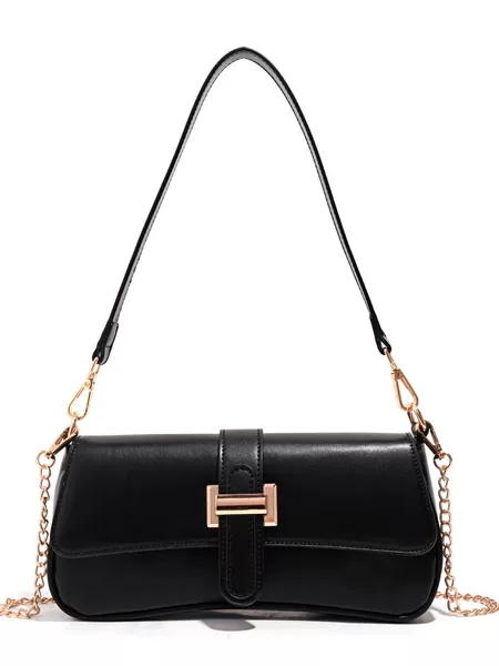 Manufacturer's New Simple Metallic Underarm Bag, Light Luxury Small Square Bag, Women's Bag for Commuting, Single Shoulder, Crossbody, Wholesale Crossbody Bag