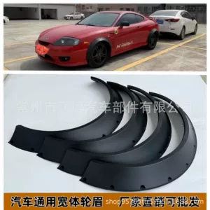 Upgraded version of car wide-body wheel arches, suitable for sedans, SUVs, and off-road vehicles, with arched widened wheel arches and fenders