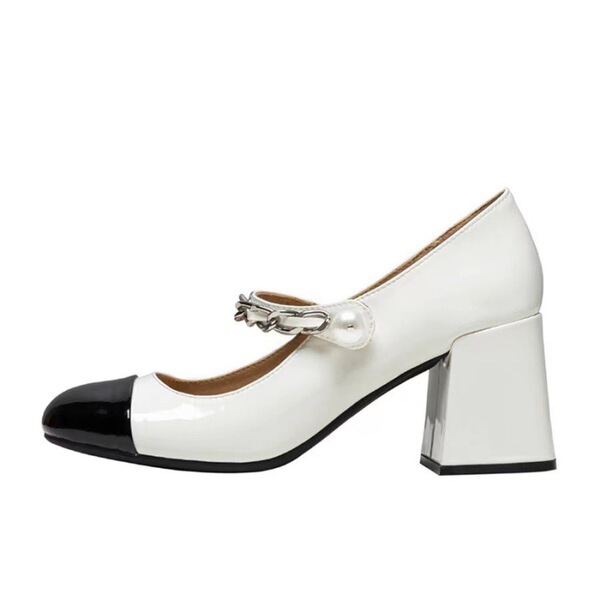 Mary Jane shoes square toe