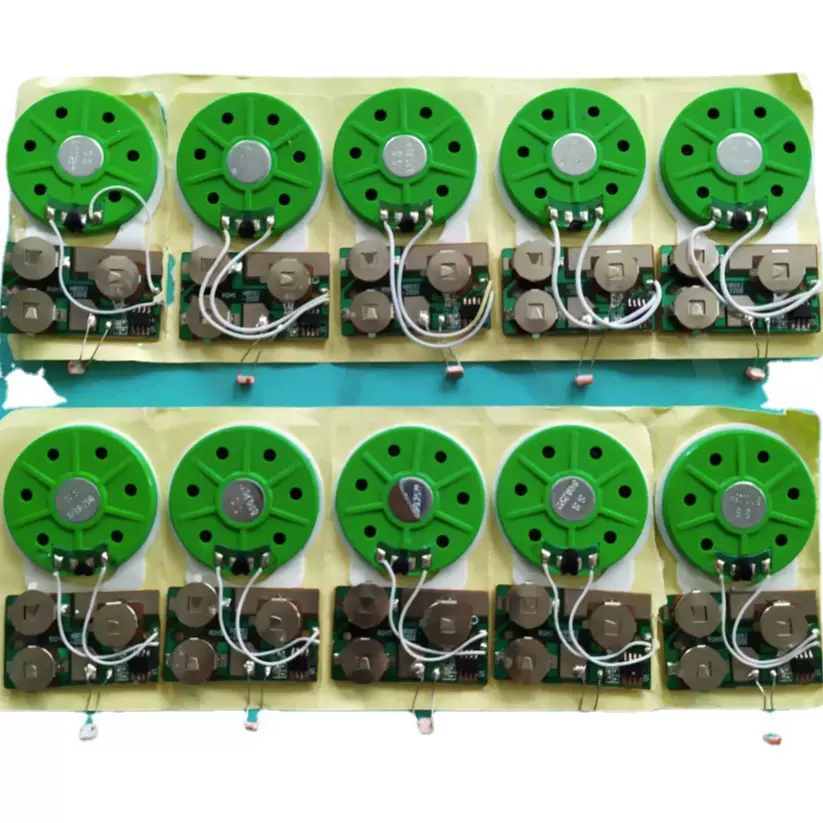 厂家定制礼品盒感应发声模组包装盒音乐电子模块贺卡音乐机芯