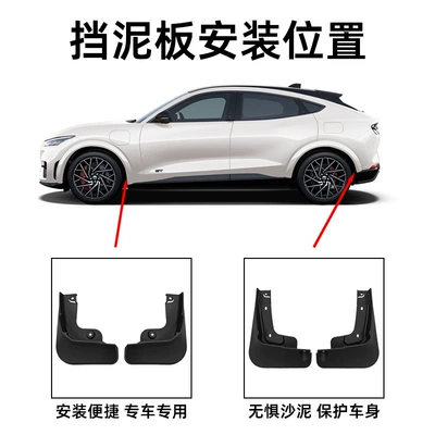 Front and Rear Tire – Mudguard