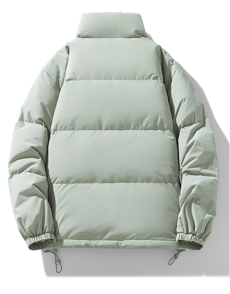 Men's Jacket Padded Winter Coat With Stand Collar For Outdoor Warmth_voghion.com