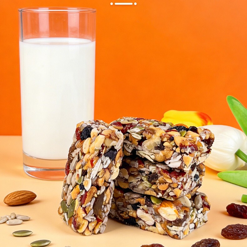 Sugar-free eight-flavor cut cake, traditional nut pastry, nutritious meal replacement, office snack to satisfy cravings