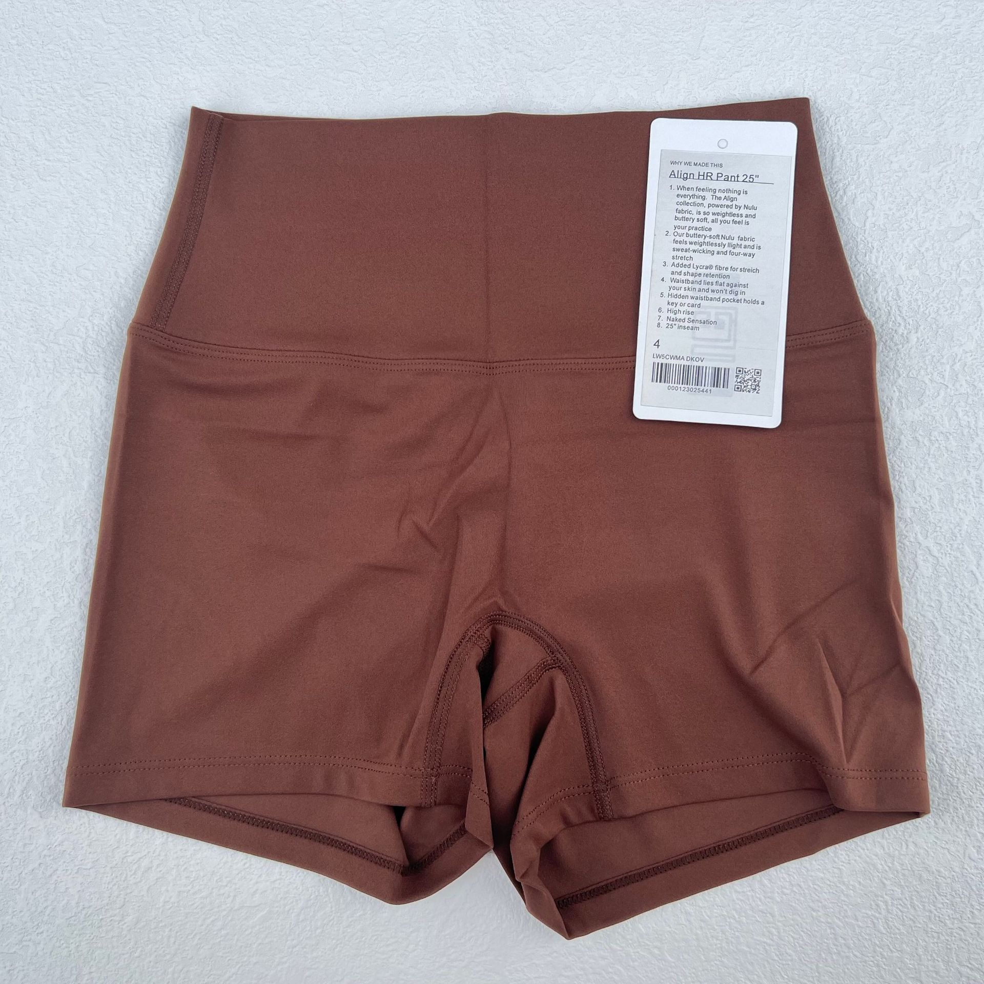 Pantalones cortos de yoga de cadera de melocotón de cintura alta sexy de verano para mujer lulu