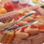 烧烤烘焙自助餐不锈钢食物夹