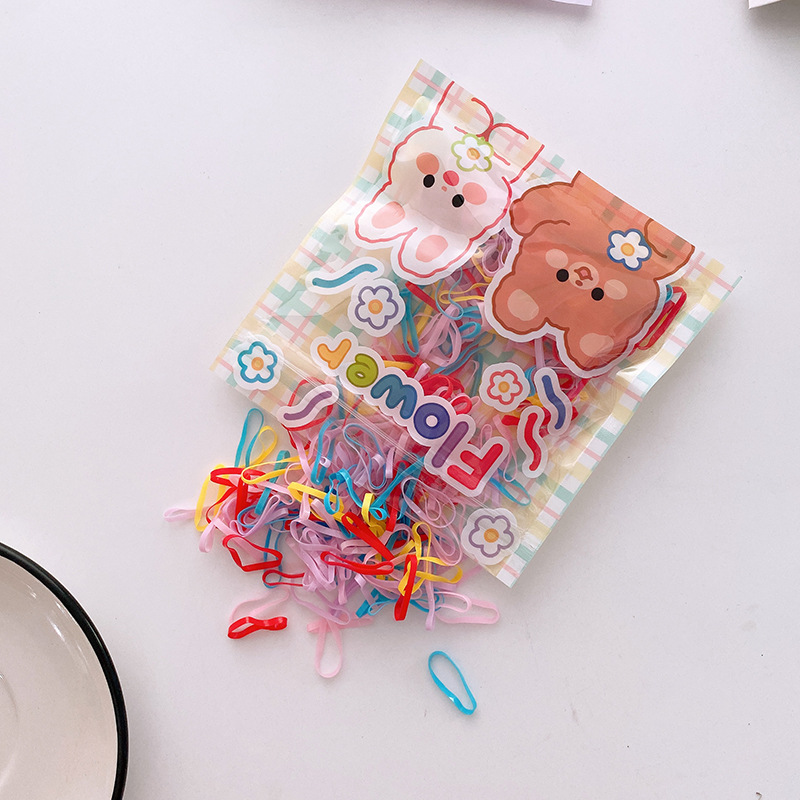 Cute Animal Colorful Plastic Rubber Band display picture 3