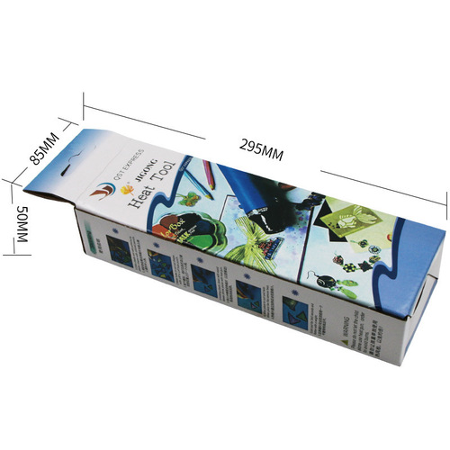 110V flat plug American standard color hot air gun heat shrinkable soft clay rubber stamp convex powder DIY tool hand hair dryer