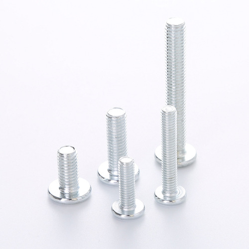 Galvanized large head bolts, flat round head, hexagon socket screws, flat head bevel screws, flat round head furniture screws