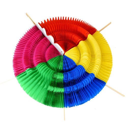 Hand flip cheering props color-changing fans school group gymnastics performance games opening ceremony dance props wholesale