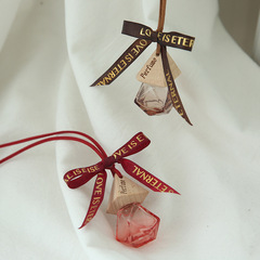 Car air freshener, car hanging ornament, car accessory for a safe journey, DIY car air freshener, car interior hanging decoration, wholesale interior decoration supplies, empty bottle