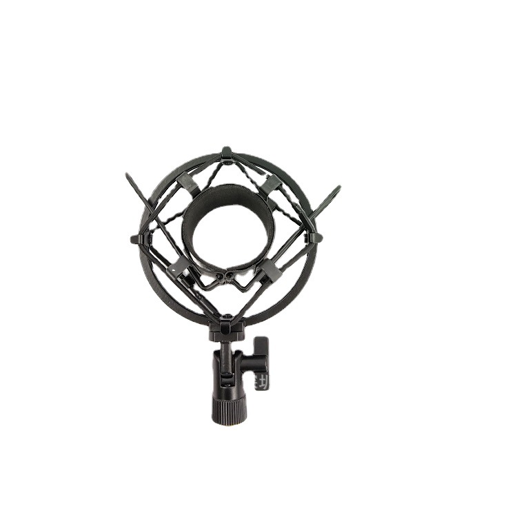 Micrófono de metal a prueba de golpes rack BM700/BM800/botella pequeña micrófono a prueba de golpes rack clip de micrófono a prueba de golpes rack