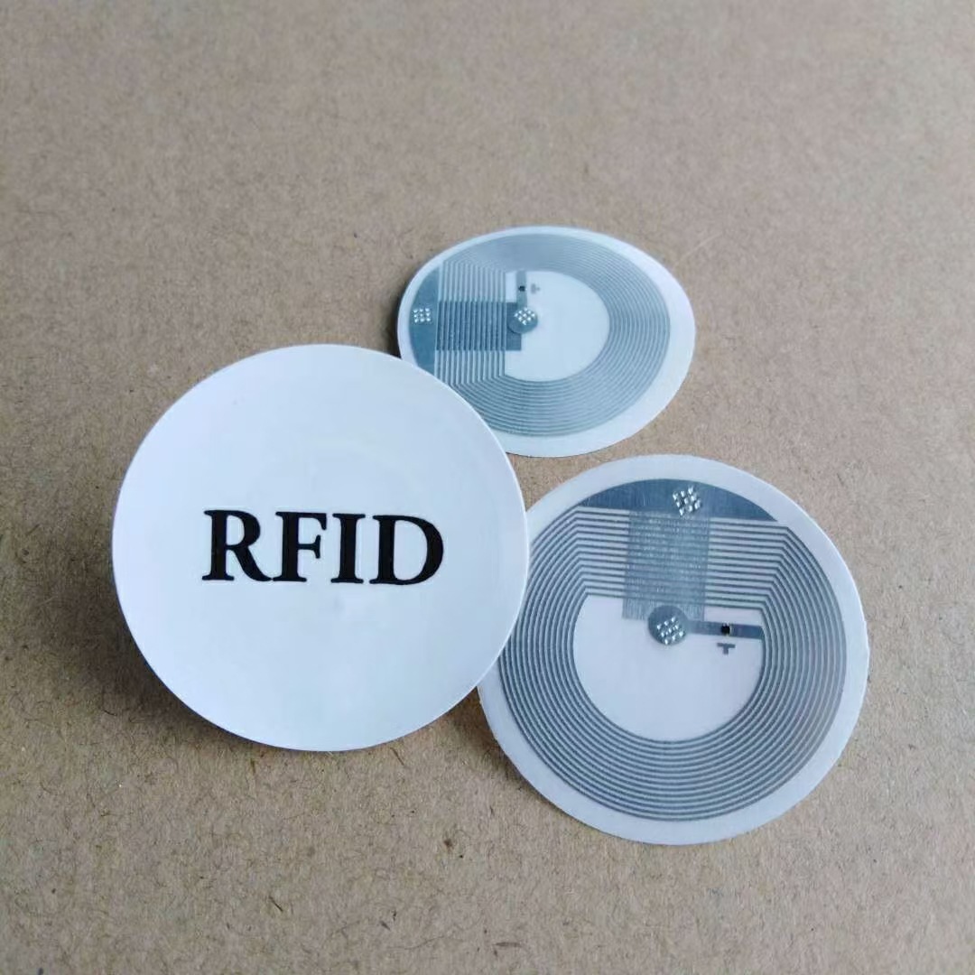 厂家直销RFID标签复旦F08芯片贴纸制作内存1K芯片F08标签工厂