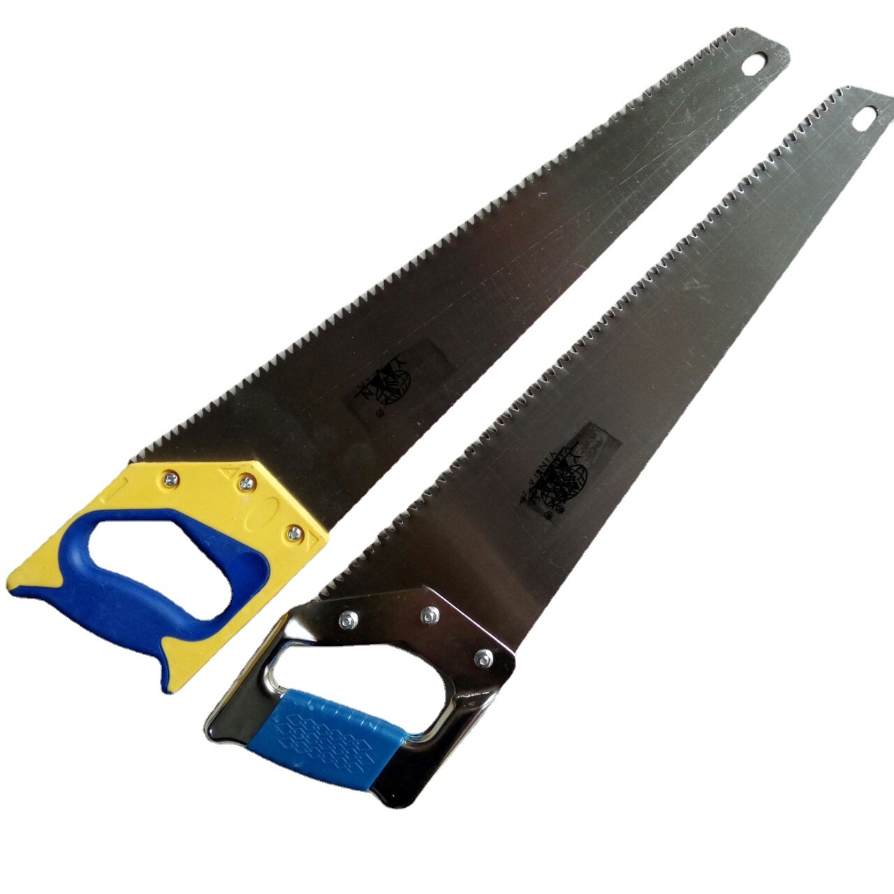 批发18寸450双色柄手板锯园林果树锯小手锯伐木工锯铁柄手板锯