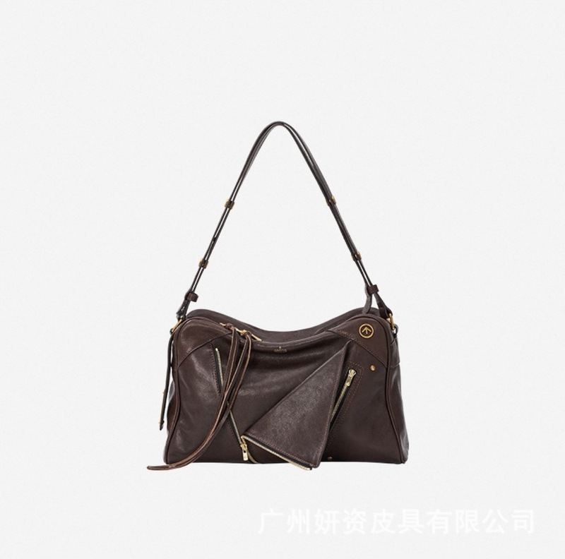 GROTTO个乐25年新款SoftCollar保龄球包单肩包小号中号翻领斜挎包|undefined