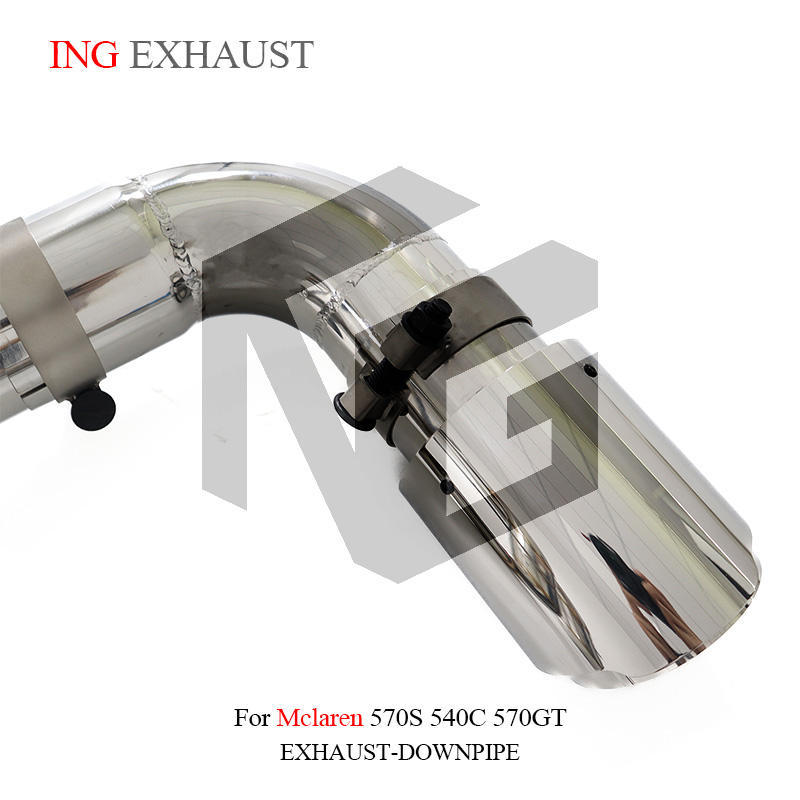 Suitable for 540C 570S 570GT 3inch X-shaped pipe, mid-section exhaust pipe without valve