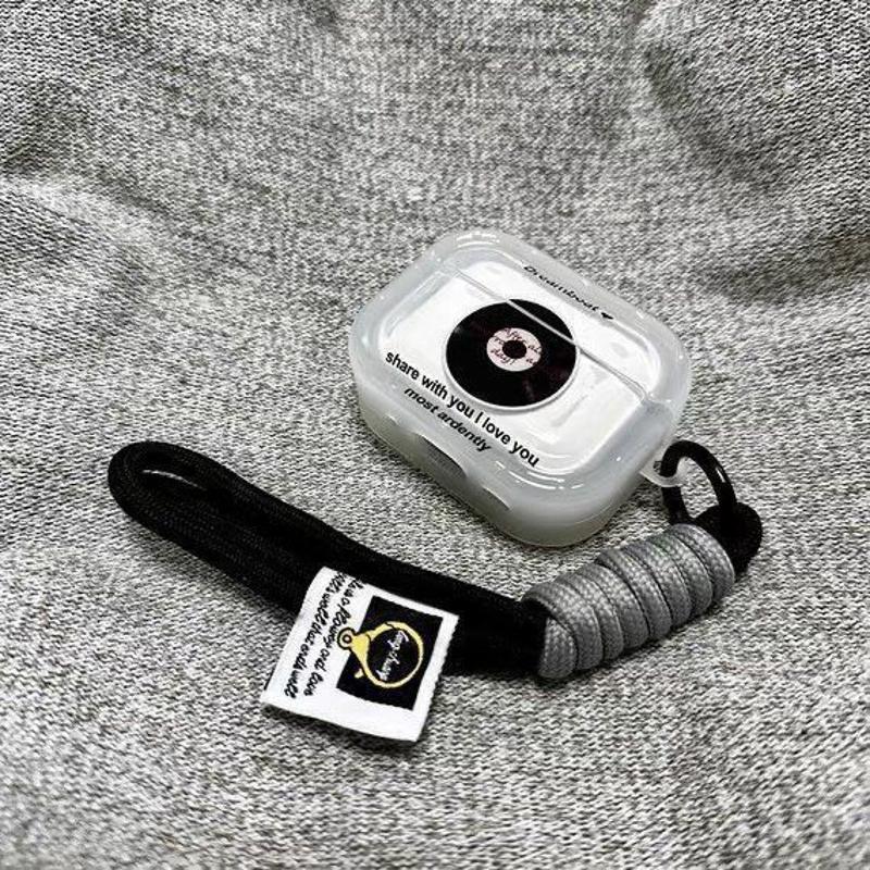 Grabación de vinilo adecuada para AirPods 4 generación Huaqiang Bei 5 generación estuche Bluetooth AirPod Pro3 estuche de auriculares