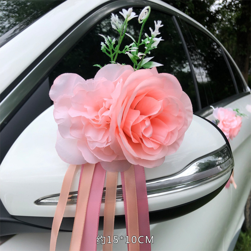 結婚式の車の装飾、フロントフラワー、メインカーとサブカー、フラワーカー、ウェディングラテアートアレンジメント、フロントカーフラワー、ウェディングフリート、吸盤、ルーフ|undefined