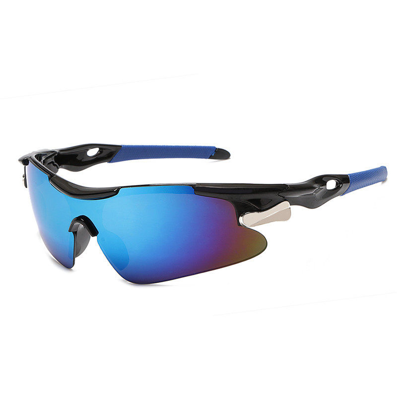 Versatile Minimalist Outdoor Sports Mountaineering Sunglasses Men, Cycling Road Mountain Bike Sunglasses, Windproof Goggles, Colorful Glasses_voghion.com