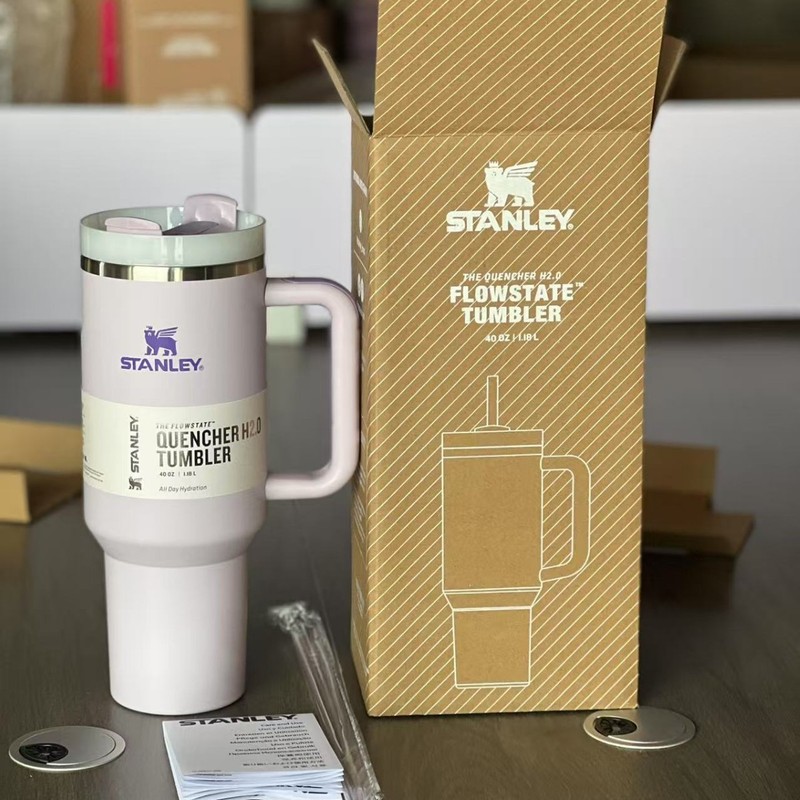 跨境外贸STANLEY史丹利保温杯304不锈钢吸管杯便携户外车载运动杯|undefined