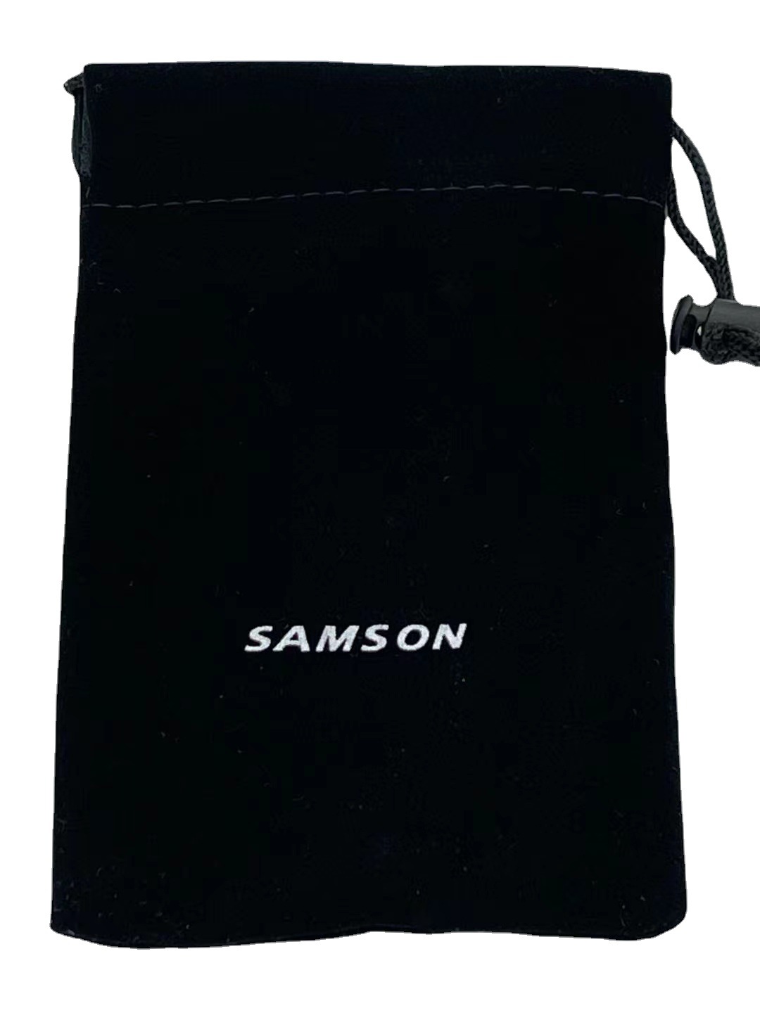 厂家供应黑色束口绒布袋 珠宝化妆首饰布袋 电子产品配套收纳袋