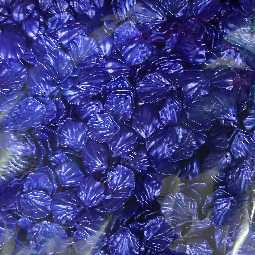 Hoja de col material acrílico DIY material pinza de pelo hecha a mano accesorios de fabricación de tocado perlas sueltas perlas