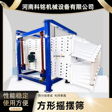 方形搖擺篩FYBS1536雙四層雙五層方振動篩石英砂壓裂砂方型搖擺篩