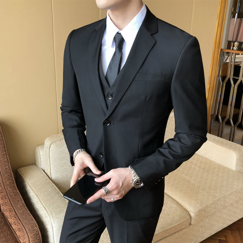 Traje traje chaqueta de los hombres chaqueta de otoño casual de negocios mejor hombre traje novio boda profesional formal desgaste pequeño traje