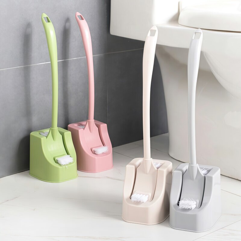 Household Toilet Brush Set Bathroom Cleaning Brush Toilet No-Dead-Angle Brush Wall-Mounted Long-Handle Soft-Bristle Toilet Brush Household Toilet Brush Set Bathroom Cleaning Brush Toilet No-Dead-Angle Brush Wall-Mounted Long-Handle Soft-Bristle Toilet Brush