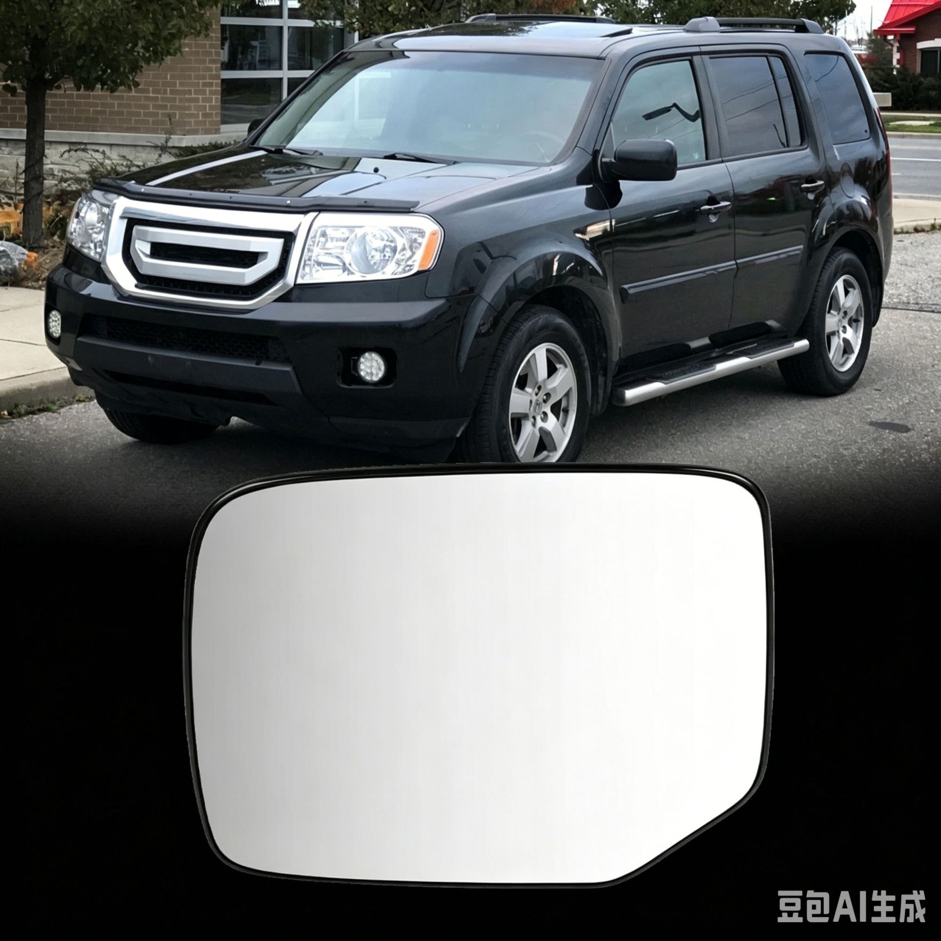 76253SZAA11 76203SZAA11 is suitable for Honda Pilot rearview mirror lens with heating