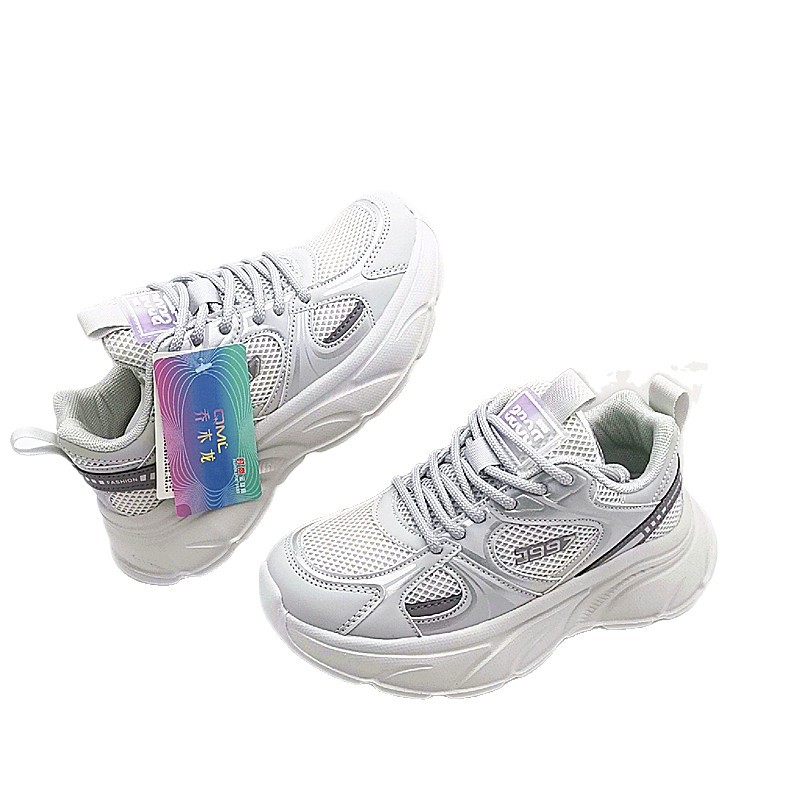 36-40 Tamaño de primavera y otoño Fujian parche de malla transpirable zapatos deportivos casuales zapatos de carrera universal estudiantes padres