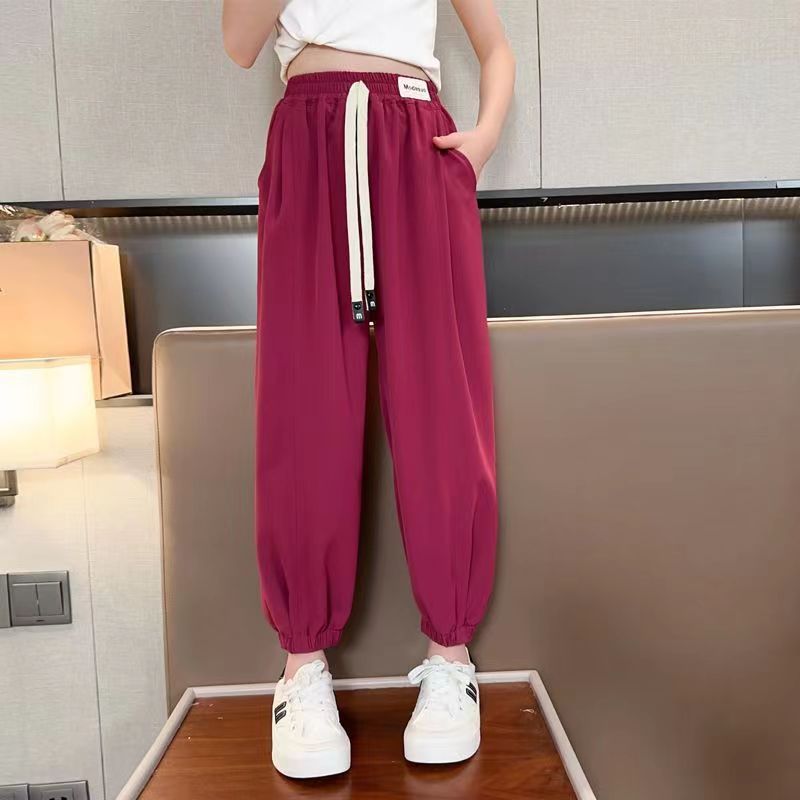 Mädchen Eisseide Mückenschutzhose Für Den Sommer Im Freizeitlook_voghion.com