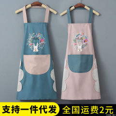 New 2023 Internet celebrity apron for kitchen and home cooking for men and women, super waterproof and oil-proof, super good-looking meal apron