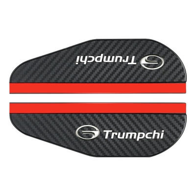 Rearview mirror rainproof sticker: Thickened Carbon Fiber Pattern Car - rain-eyebrow-carbon-fiber-pattern-trumpchi-pair-set