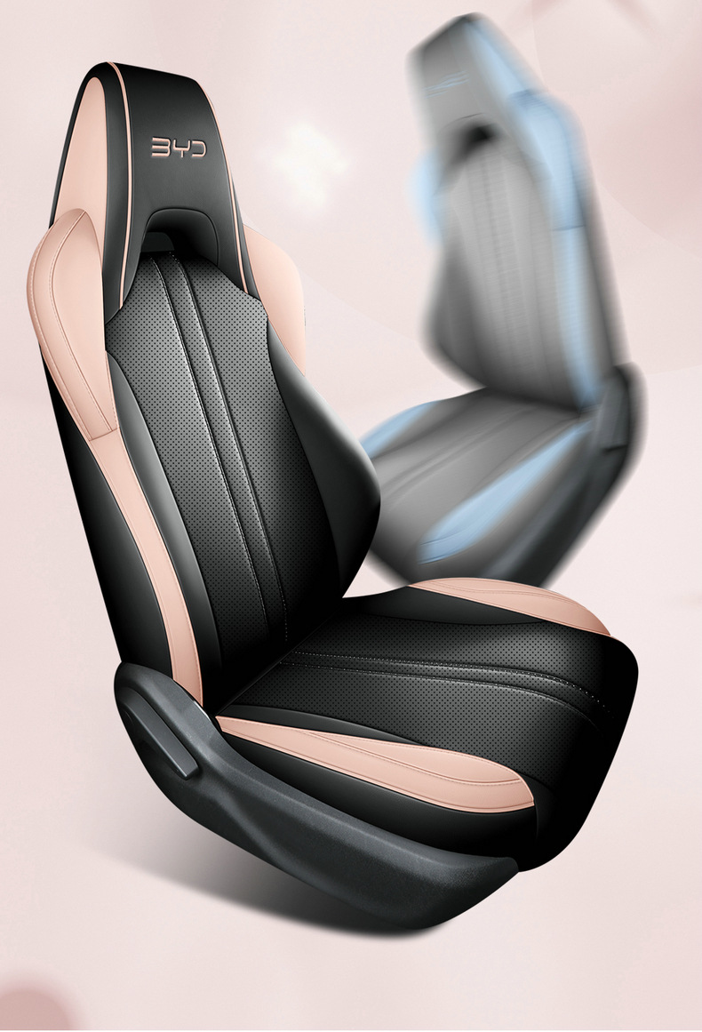 New Seagull Full Leather Car Seat Cushion for All Seasons, Left-Hand Drive Overseas Right-Hand Drive Seat Cover, Cross-Border Full-Cover Car Seat Cushion