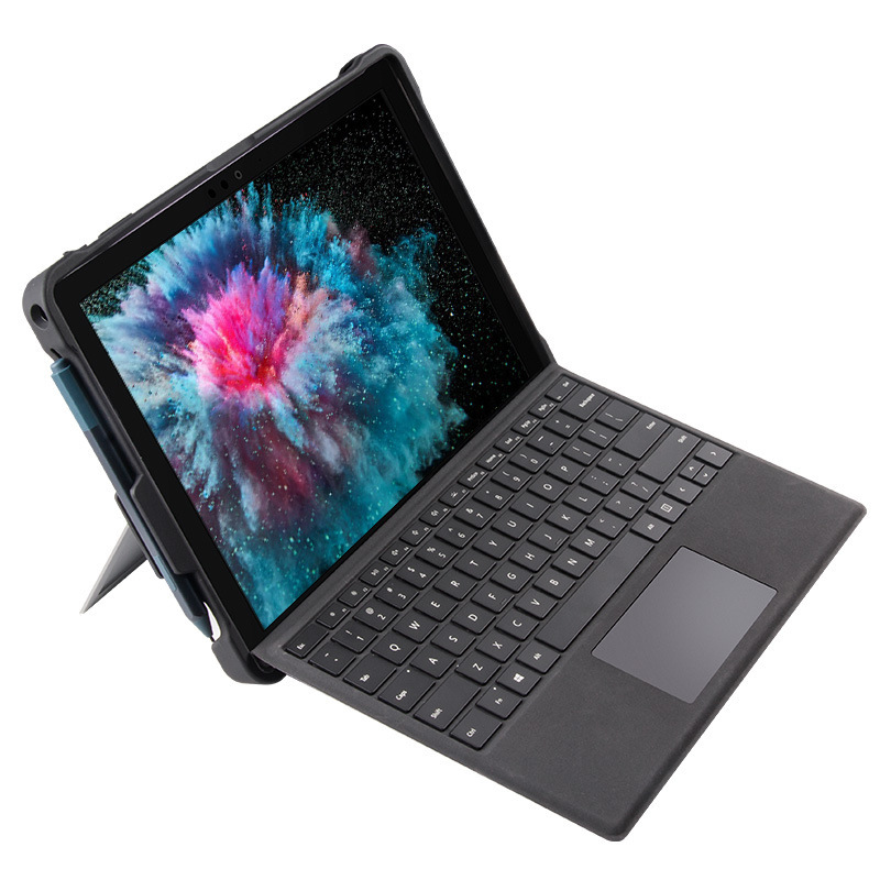 Cross-Border Applicable Microsoft Surface Pro4/5/6/7 Tablet Case with Pen Slot, Anti-Drop and Wear-Resistant Protective Shell