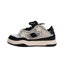 XJ白鹿鞋 2024新款 街潮美式复古阿甘板鞋男女情侣潮流休闲鞋代销