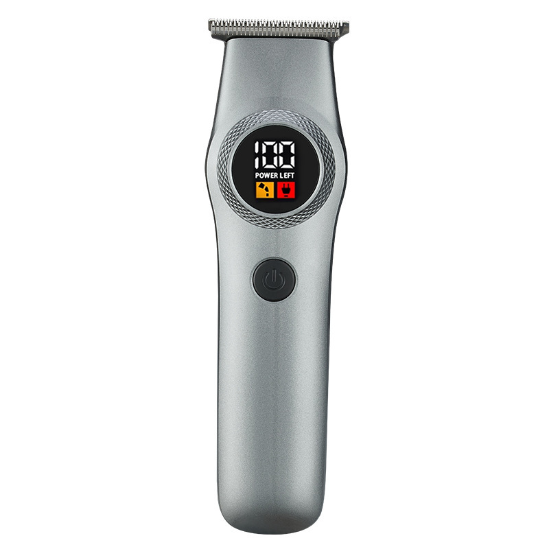 バリカンパールマックス理髪バリカン USB 急速充電ヘアサロンホーム LED デジタルディスプレイオイルヘッド彫刻電気バリカン|undefined