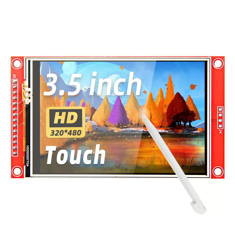 3.5寸SPI串口液晶屏触摸屏模块 高清480*320 TFT模块 ILI9488