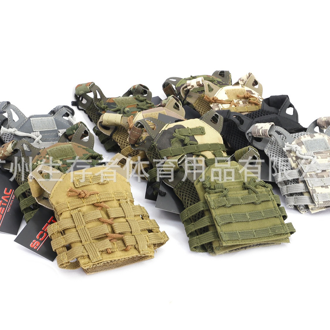 Mini chaleco chaleco de pony mini botella de cerveza cubierta táctica mini molle bebida ajustable