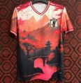 Japanese red mountain