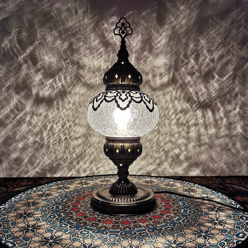 Dubai Characteristic Ice Crack Table Lamp Bedroom Bedside Restaurant Hotel Homestay Bar Cafe Turkish Table Lamp Dubai Characteristic Ice Crack Table Lamp Bedroom Bedside Restaurant Hotel Homestay Bar Cafe Turkish Table Lamp